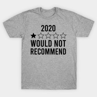 2020 Would Not Recommend T-Shirt